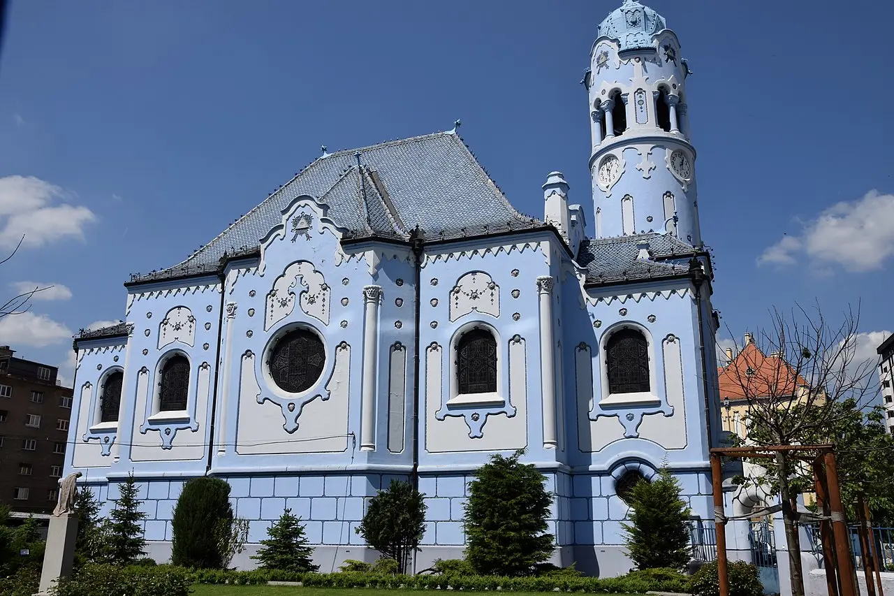Szent Erzsébet (kék) templom, Pozsony