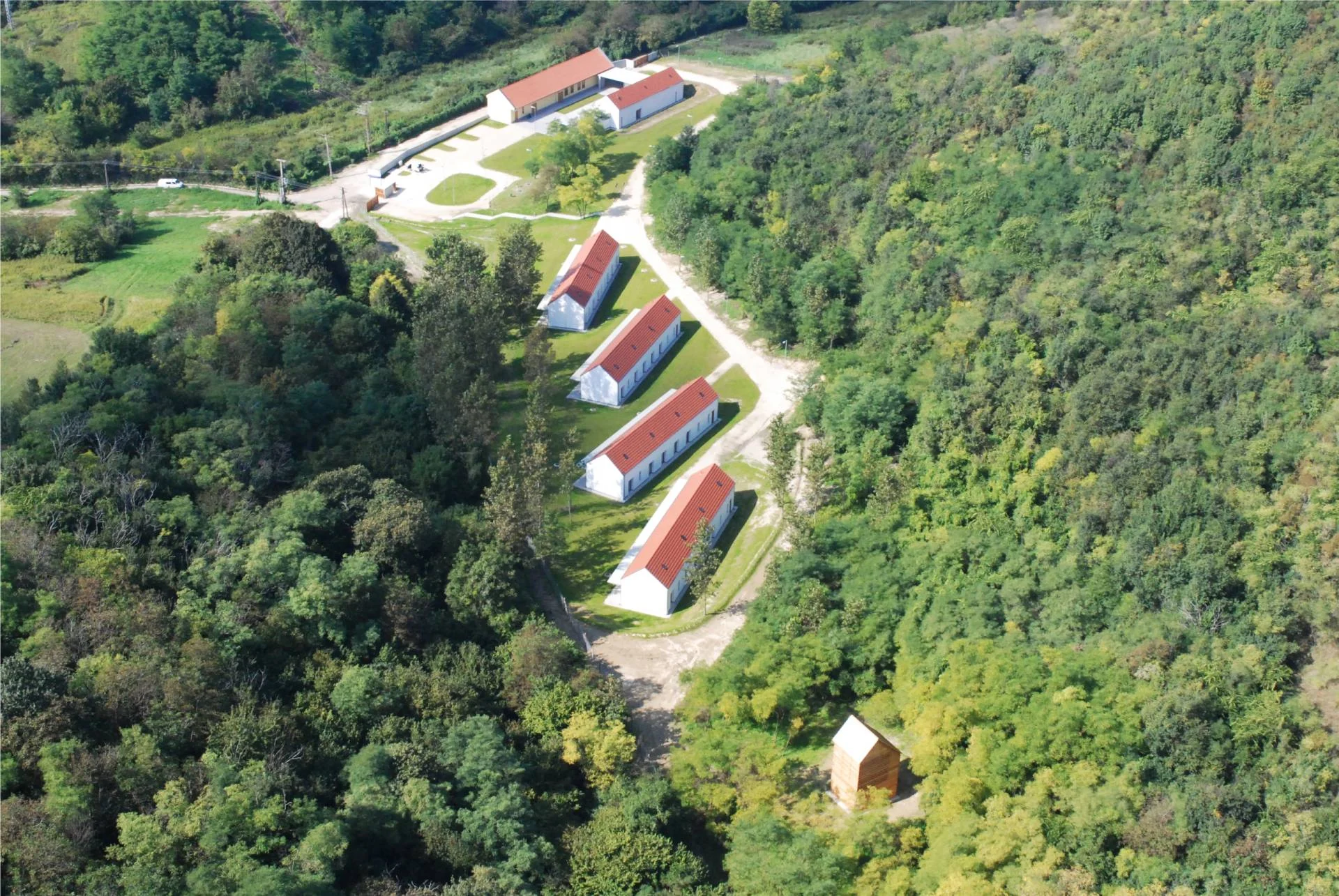 Zarándokház és erdei kápolna, Pannonhalma